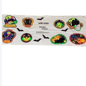 Halloween Sew Scary Halloween Appliqués fabric panel for crafts New